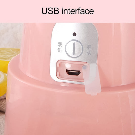 Premium Quality Foldable Electric Juicer Portable Blender Stainless Steel 6 Blades (500 Ml)