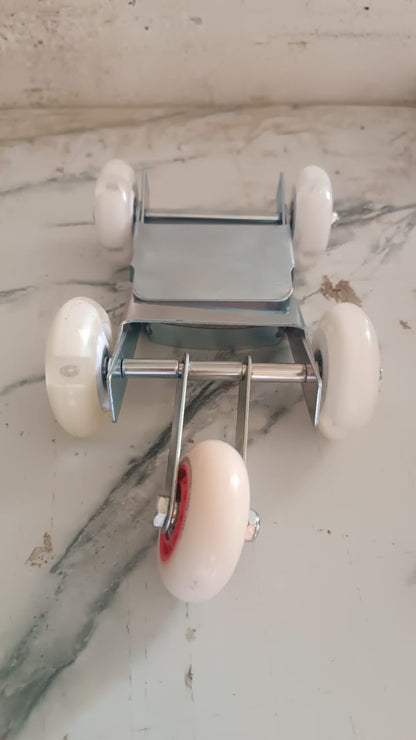 Heavy-duty Motorcycle Front Wheel Parking Roller Stand (1 Pc)