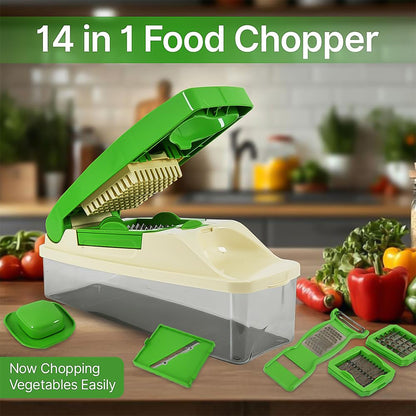 Supermom 14-in-1 Nicer Dicer  Multipurpose Vegetable  Fruit Chopper
