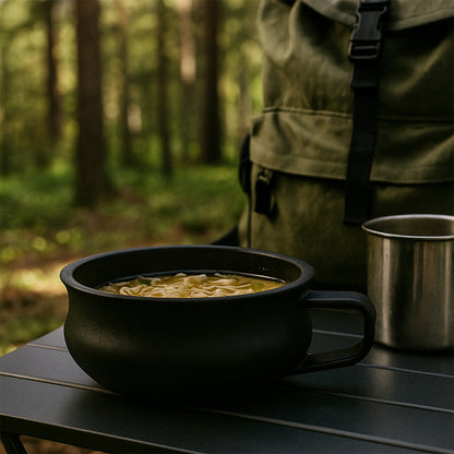 Premium Large-capacity Deep Handle Bowl (1 Pc)