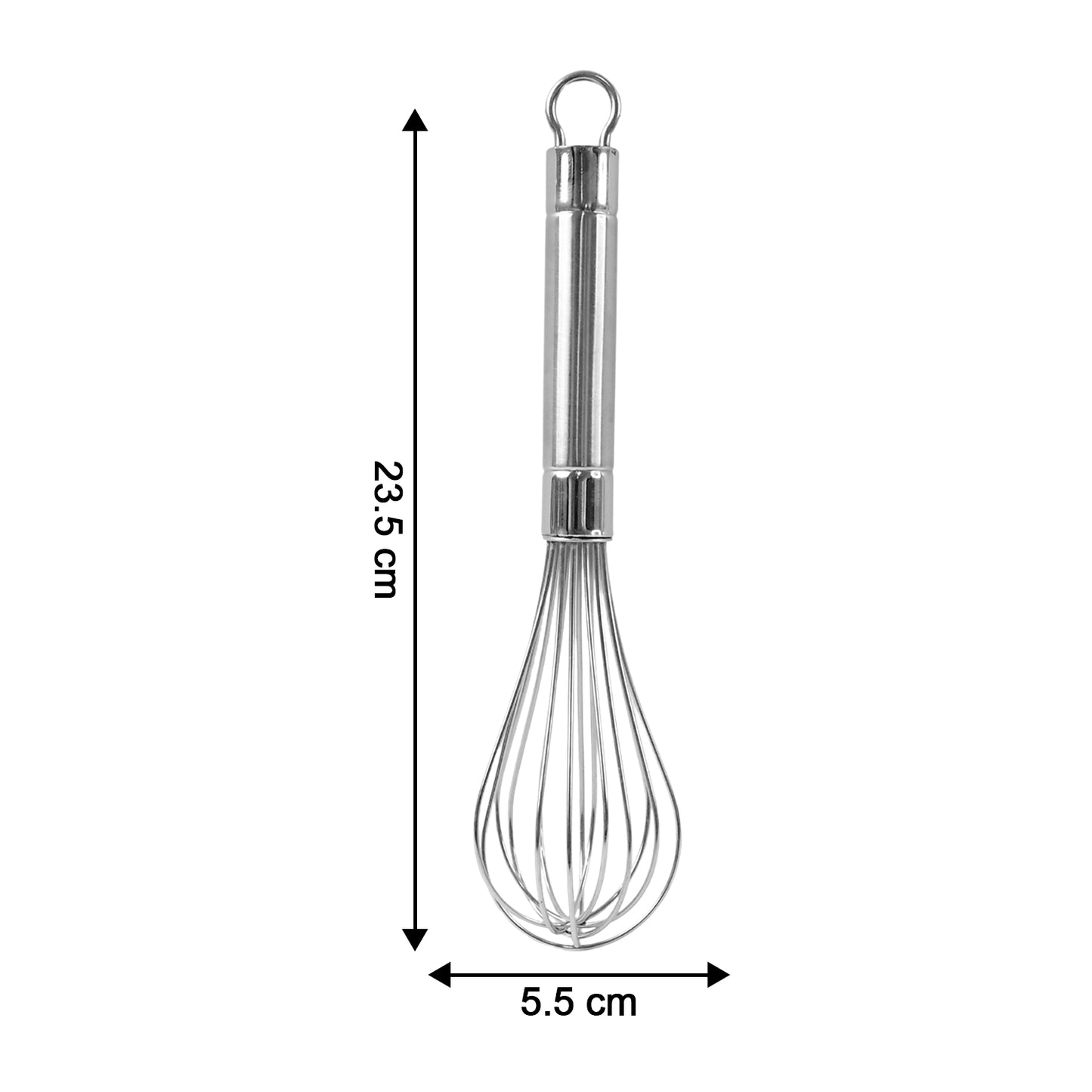 Apex Stainless Steel Small Hand Whisk (1 Pc)