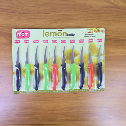 Supermom Stainless Steel Lemon Knife (10 Pc  Set)