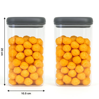 Supermom Airtight Kitchen Storage Containers  (2 Pc Set  1500 Ml)