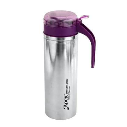 Premium Apex 1000ml Approx. Stainless Steel Oil Pourer (1 Pc)