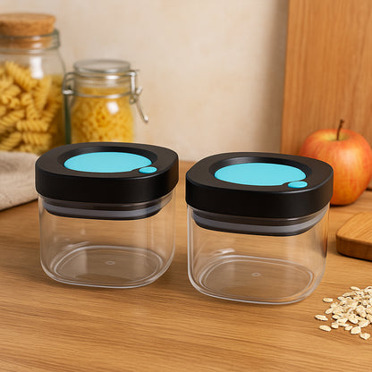 Premium Supermom Airtight Kitchen Storage Containers  (2 Pc Set  500 Ml)